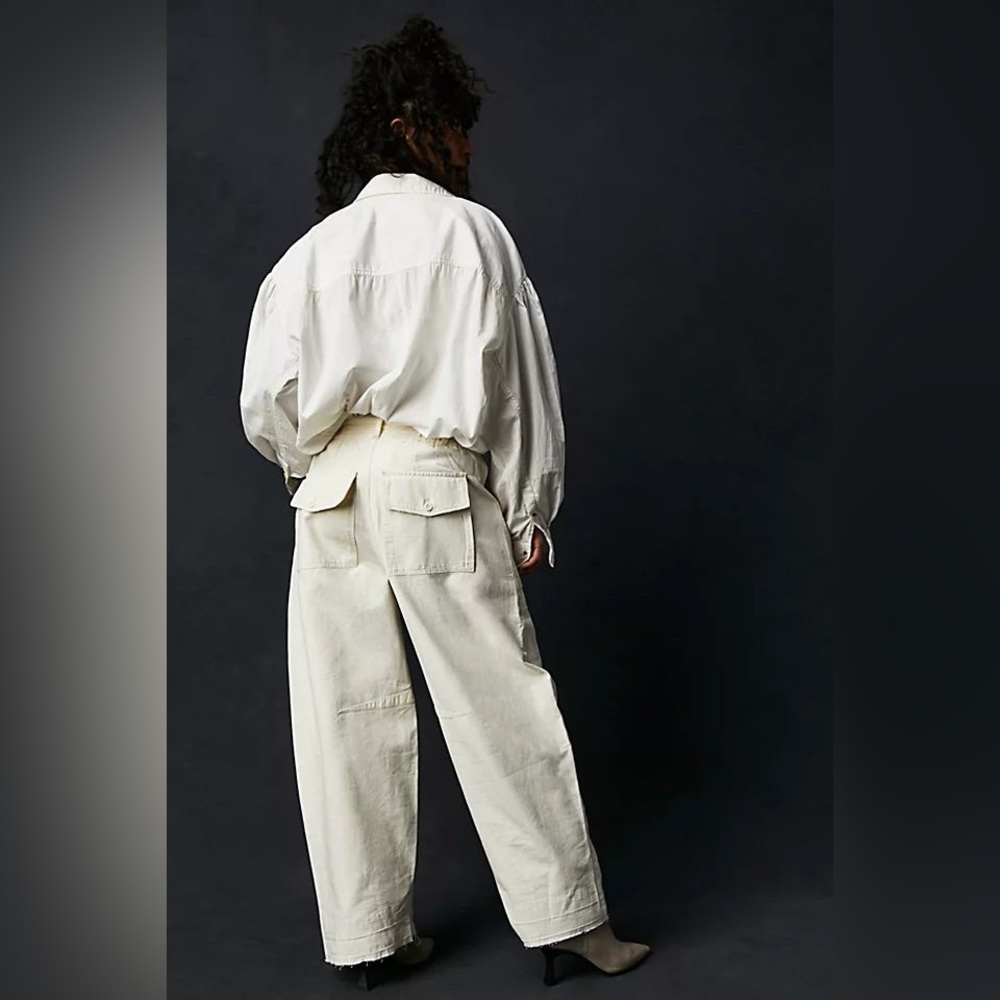 FREE PEOPLE To The Exteme Barrel Pants - Picture 3 of 7